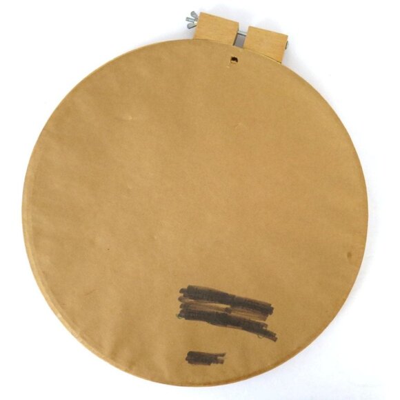 Vintage 1980s Kitchen Hoop Art Hanging Handmade Fabric Rooster Picture - Picture 6 of 6